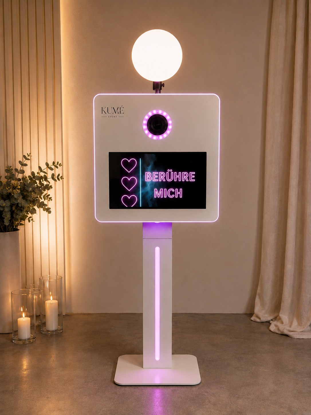 KUMÉ EVENT Fotobox Vermietung